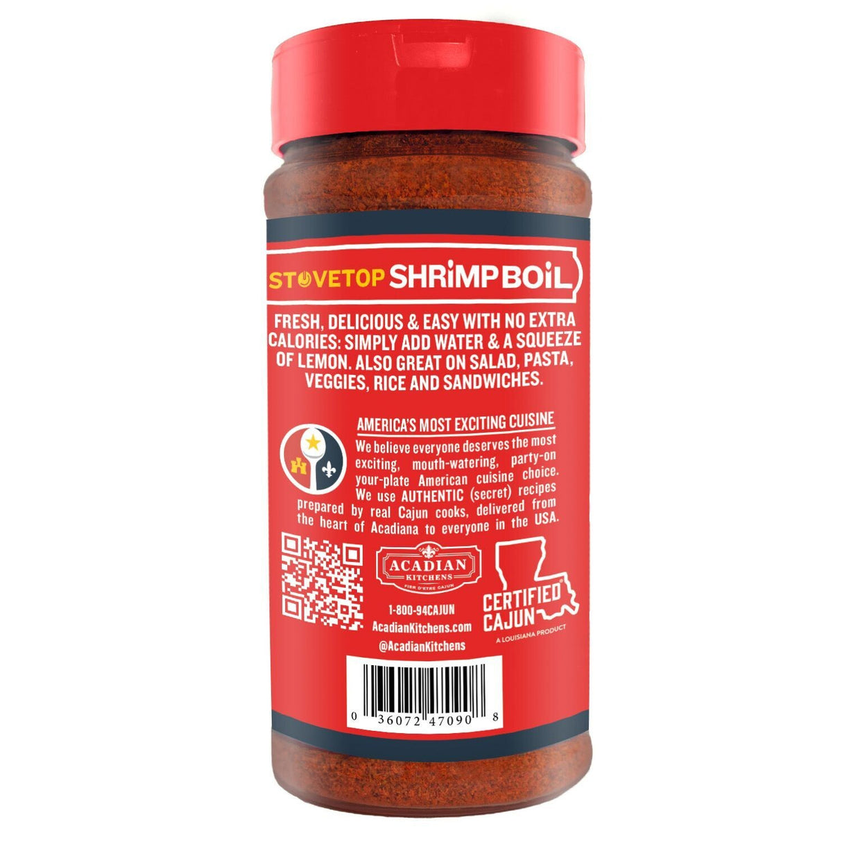 Ragin' Cajun Stovetop Shrimp Boil Seasoning 12 oz, 6 Pack