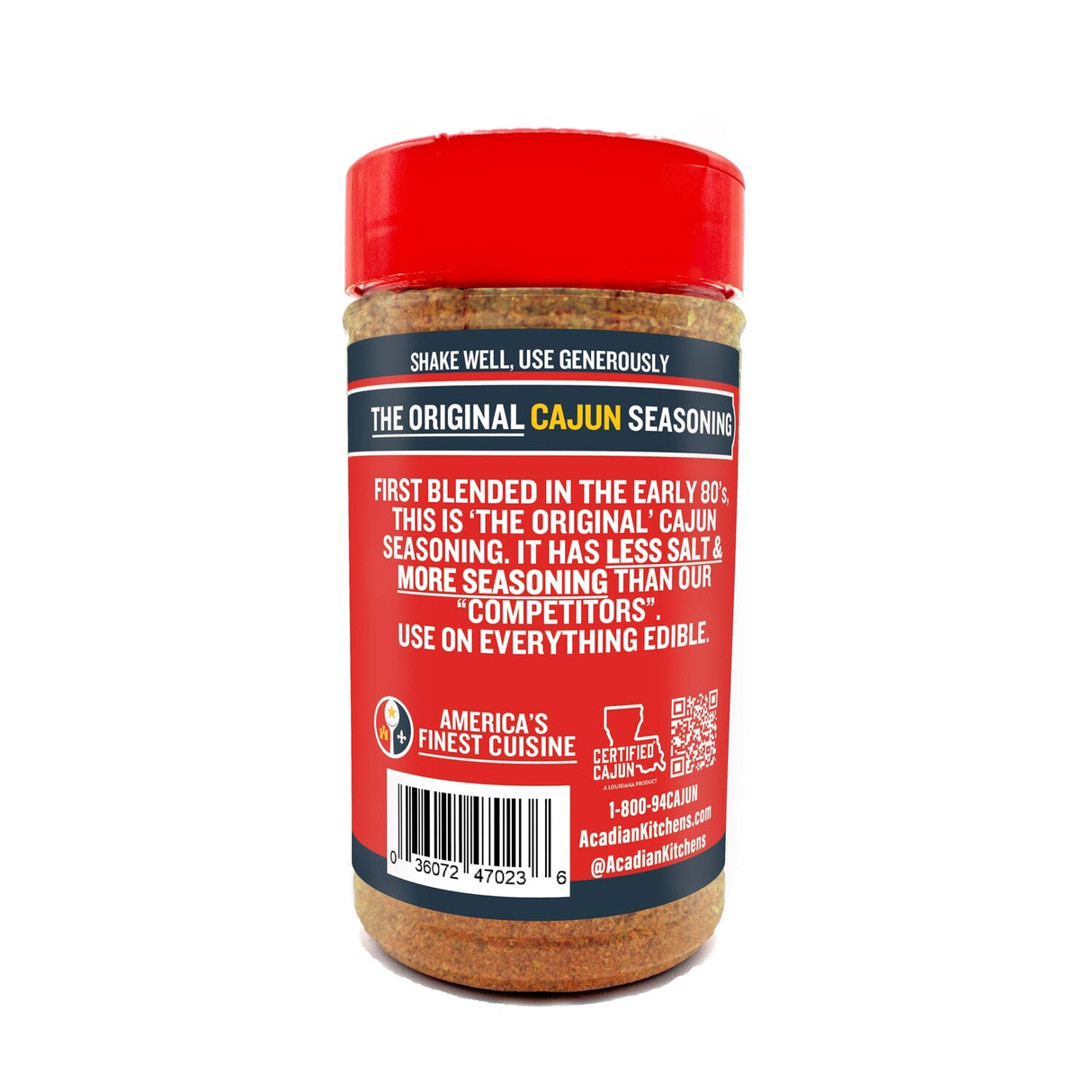 Ragin' Cajun 8oz. "The Original Cajun Seasoning", 12 Pack