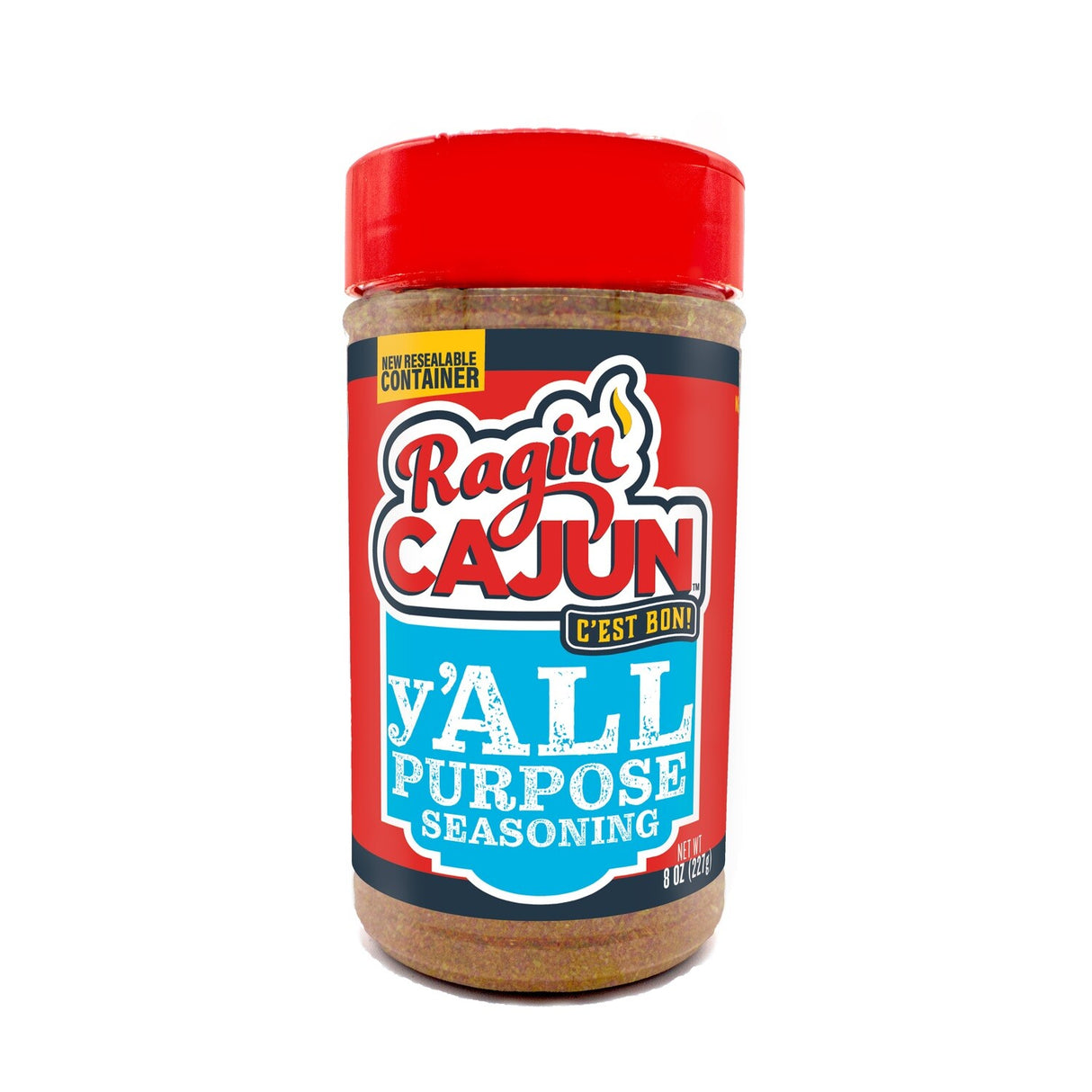 Ragin' Cajun 8oz. Y'all Purpose Seasoning 8 oz, 6 Pack