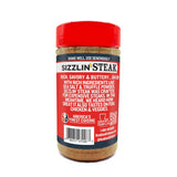 Ragin' Cajun 8oz "Sizzlin' Steak" Cajun Seasoning & Rub, 6 Pack