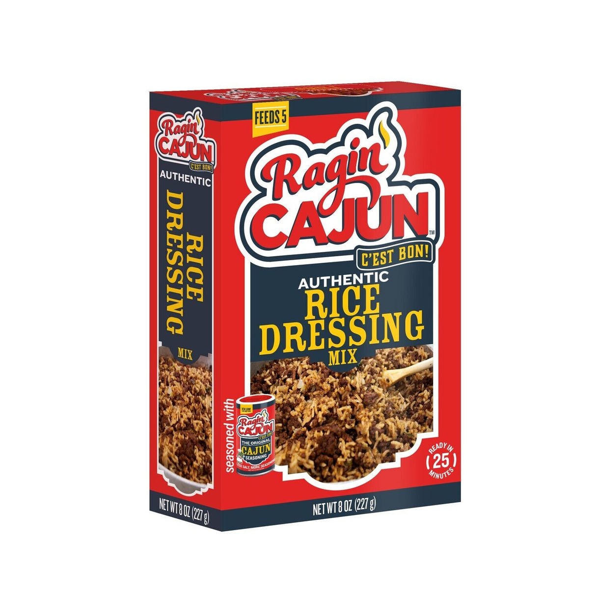 Ragin’ Cajun Authentic Rice Dressing 8 oz, 6 Pack