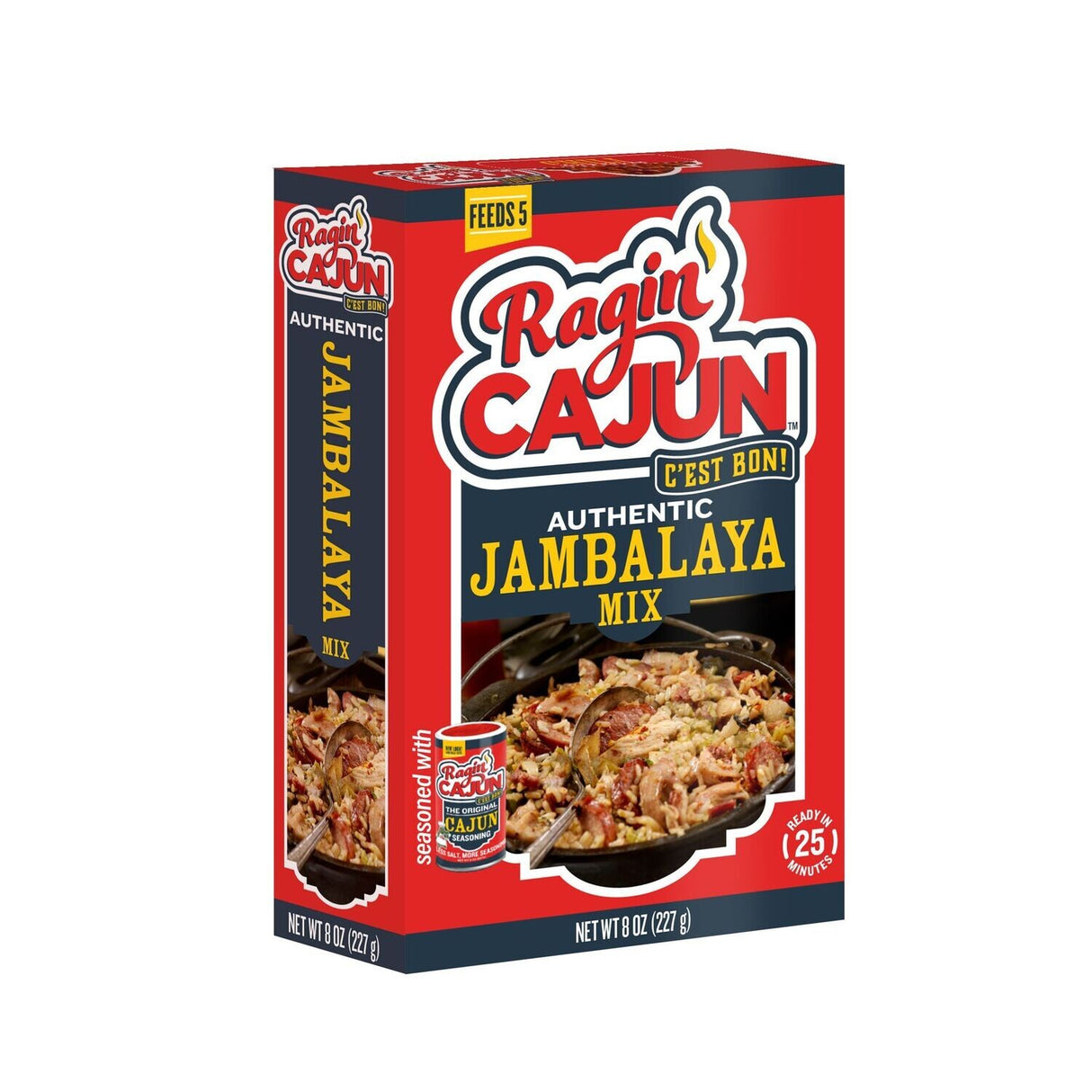 Ragin’ Cajun Authentic Jambalaya 8 oz, 6 Pack