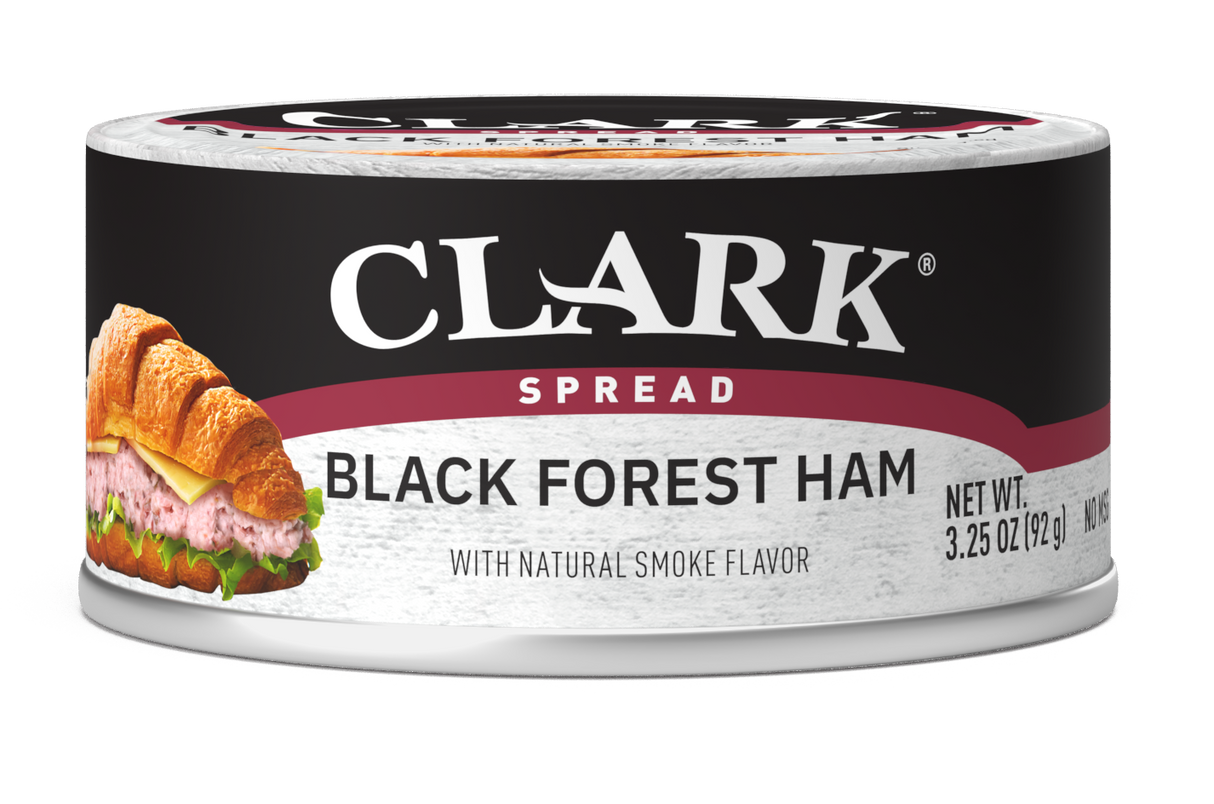 Clark Black Forest Ham Spread, 3.25 Oz, Pack of 24