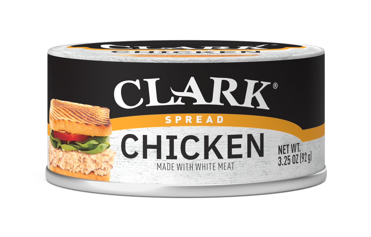 Clark Chicken Spread, 3.25 Oz, Pack of 24