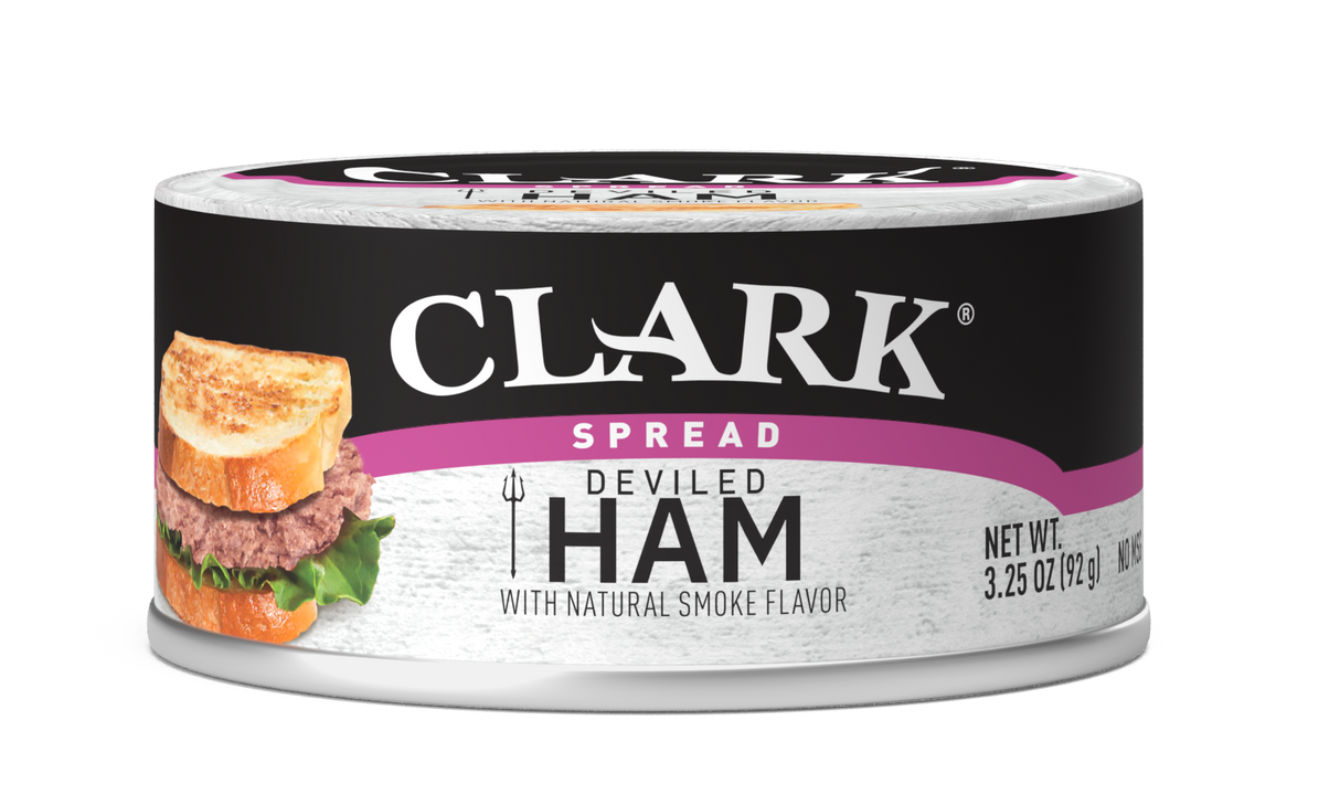 Clark Deviled Ham Spread, 3.25 Oz, Pack of 24