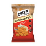 Cauliflower Puffs Buffalo Ranch, 4 oz, Pack of 12
