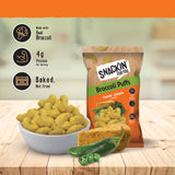 Broccoli Puffs Cheddar Jalapeño, 4 oz, Pack of 12