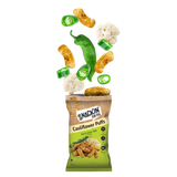 Cauliflower Puffs Hatch Green Chile, 4 oz, Pack of 12