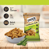 Cauliflower Puffs Hatch Green Chile, 4 oz, Pack of 12