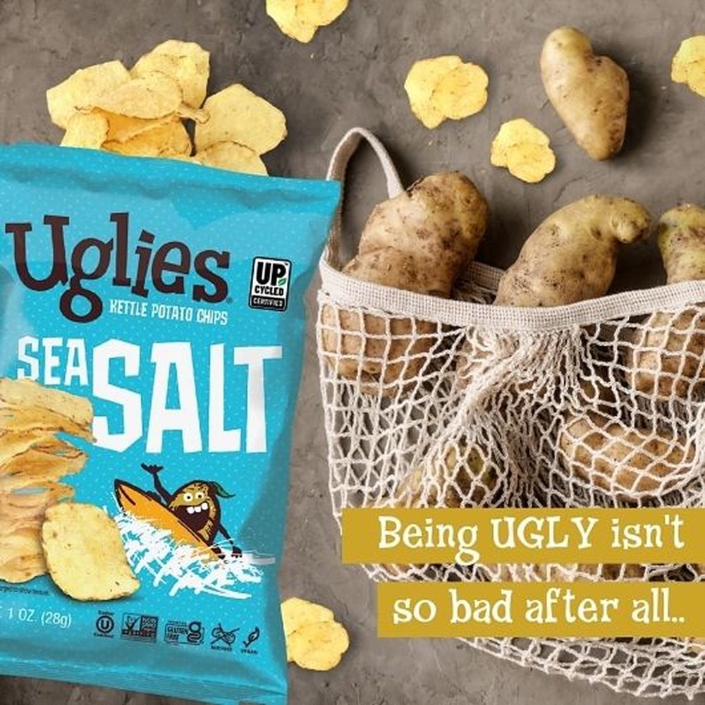 Uglies Original Sea Salt Chip, 1 Oz, Pack of 32