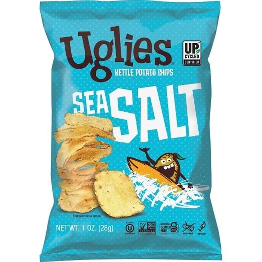 Uglies Original Sea Salt Chip, 1 Oz, Pack of 32