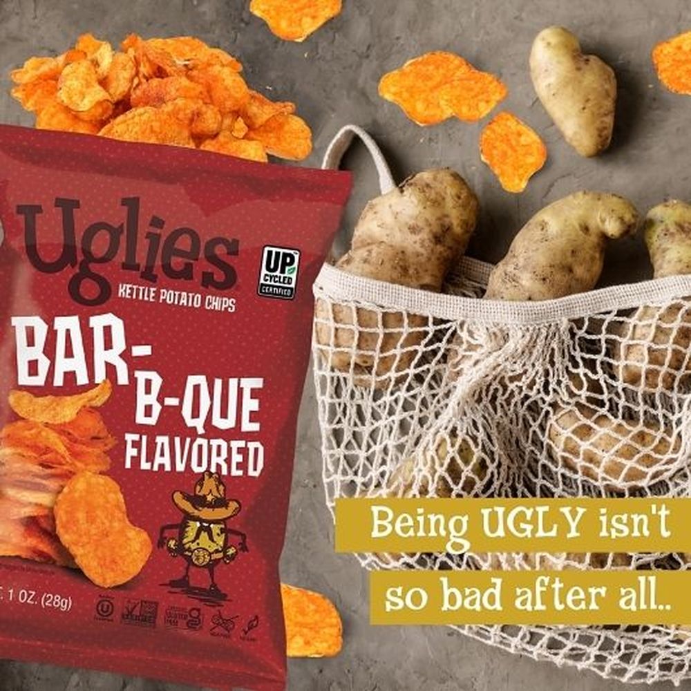 Uglies BBQ  Chip, 1 Oz, Pack of 32