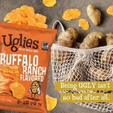 Uglies Buffalo Ranch Chip, 1 Oz, Pack of 32