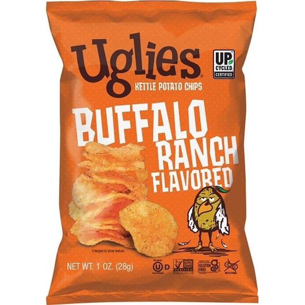 Uglies Buffalo Ranch Chip, 1 Oz, Pack of 32