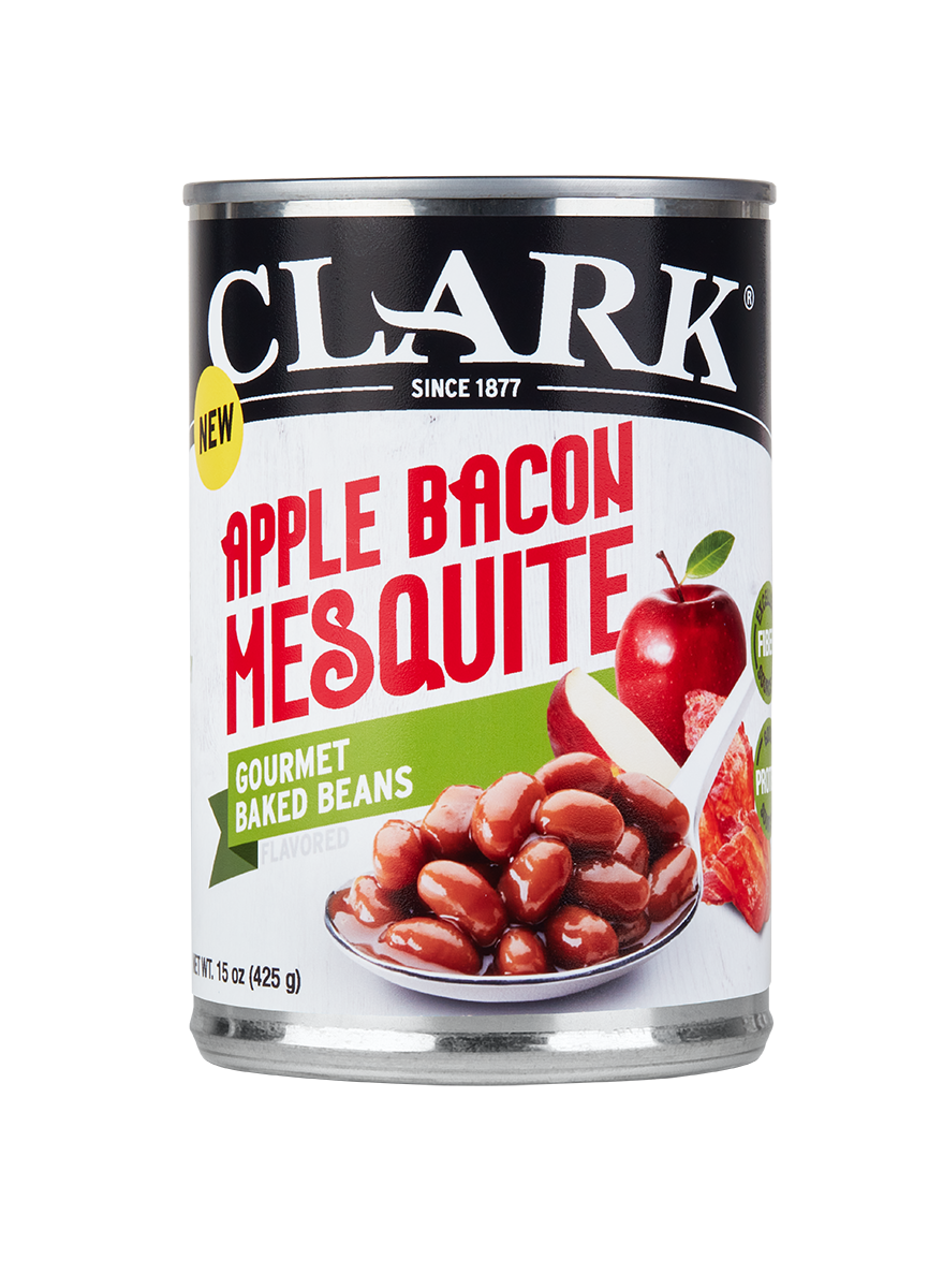 Clark Apple Bacon Mesquite Baked Beans, 15 Oz, Pack of 6