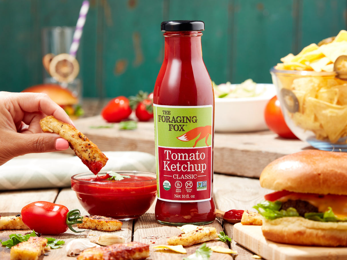 The Foraging Fox Classic Tomato Ketchup 9.6 Oz, Pack of 6
