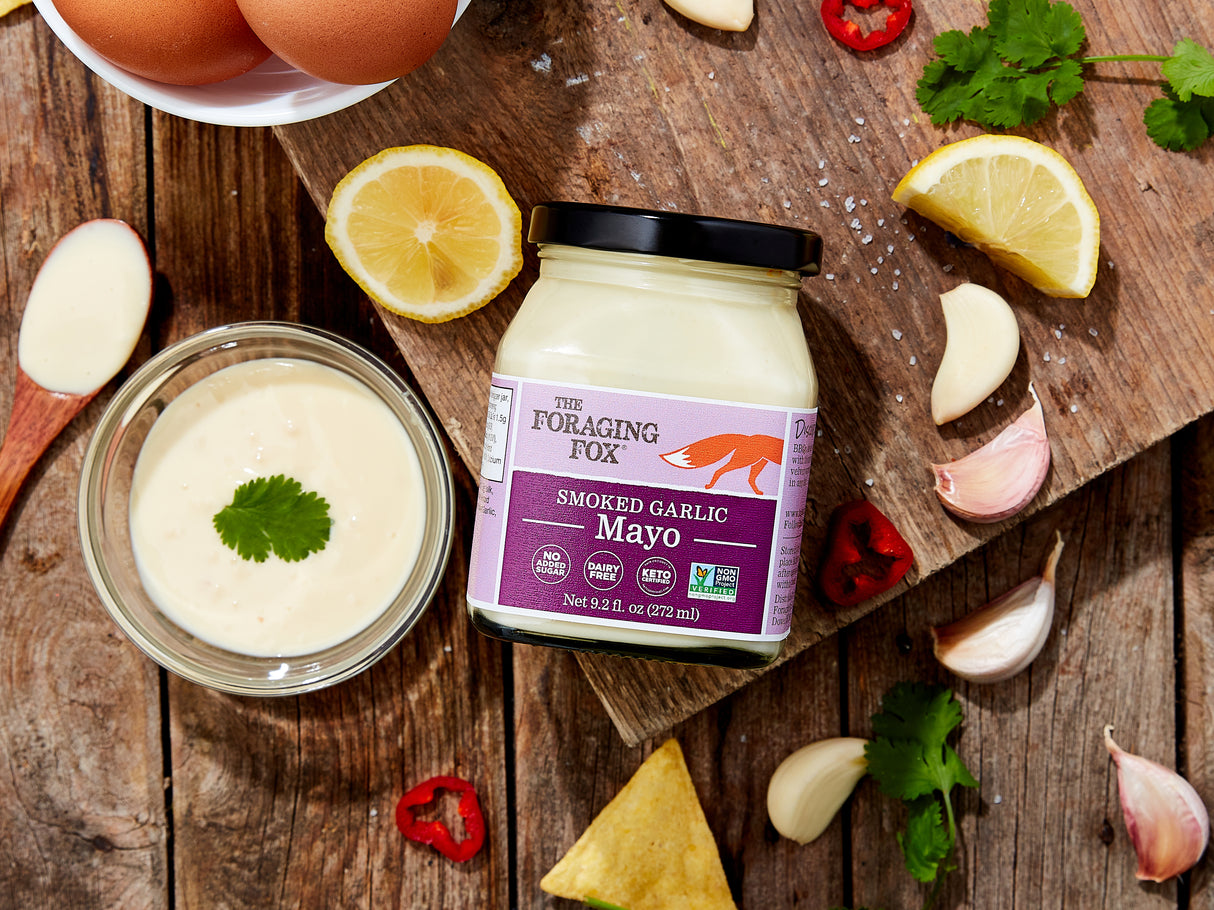 The Foraging Fox Smoked Garlic Mayo