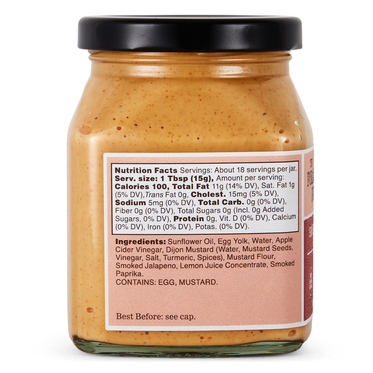 The Foraging Fox Smoked Jalapeno Mayo 9.2 Oz, Pack of 6