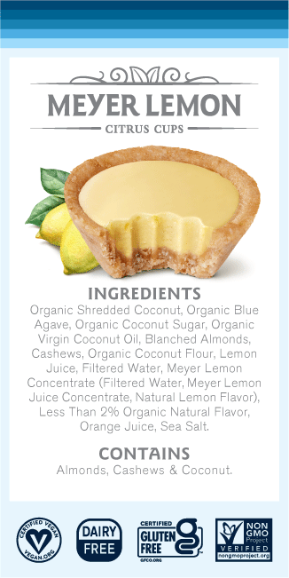 Hail Merry, Meyer Lemon Cups (2 count), 1.5 Oz, Pack of 13