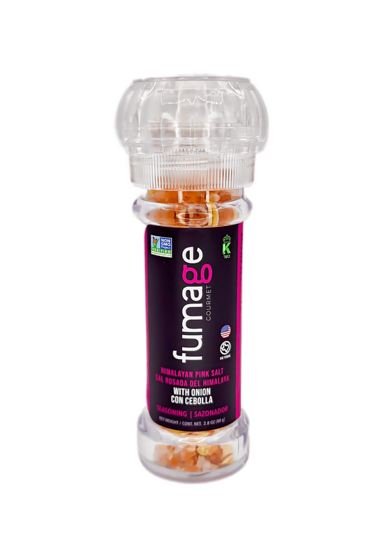Fumage Gourmet Himalayan Pink Salt With Onoin Grinder, 2.8 OZ, Pack of 12