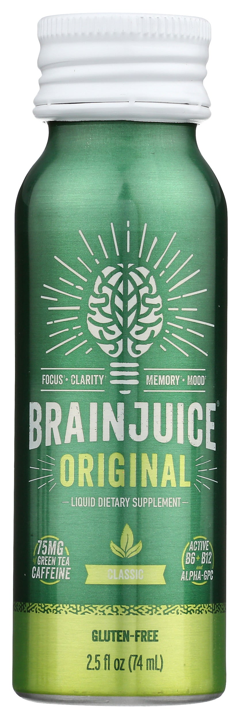 BrainJuice Original Classic 2.5 oz. Ready to Drink Supplement | 12-pack