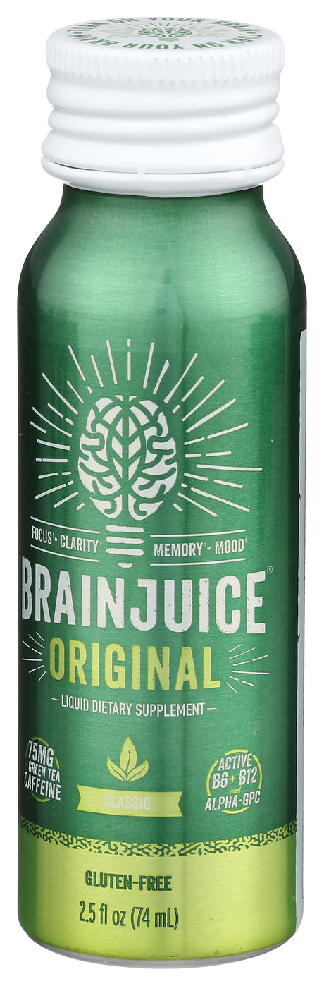 BrainJuice Original Classic 2.5 oz. Ready to Drink Supplement | 12-pack