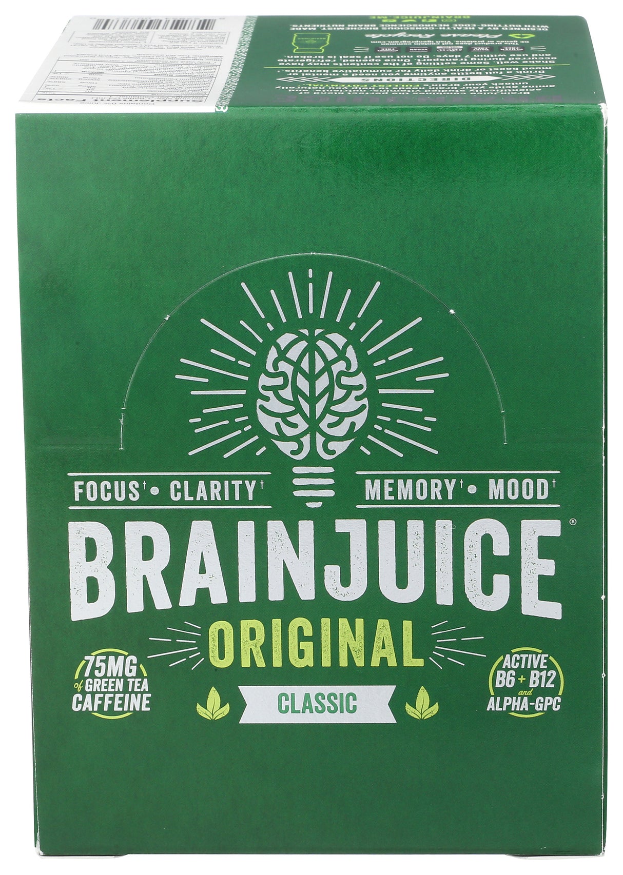 BrainJuice Original Classic 2.5 oz. Ready to Drink Supplement | 12-pack