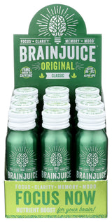 BrainJuice Original Classic 2.5 oz. Ready to Drink Supplement | 12-pack