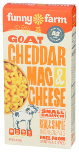 Funny Farm  Goat Cheddar Macaroni & Cheese 6 oz, 8 Pack