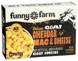 Funny Farm Delux Goat Cheddar Mac & Cheese 9.5oz, 8 Pack