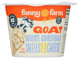 Funny Farm Goat White Cheddar Shells & Cheese, 2.05 o z, 8 Pack