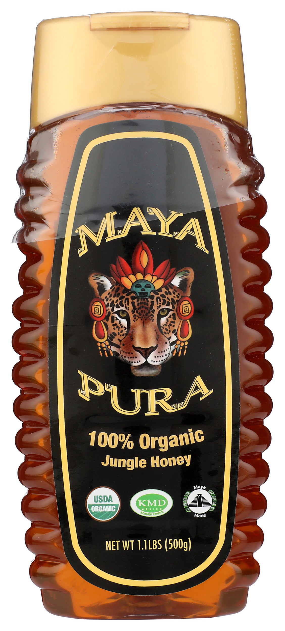 Maya Pura 100% Raw Jungle Honey 500GM, 6 Pack