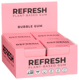 Refresh Bubble Gum Sugar Free Plant Based Gum 12 Pieces, Pack of 12