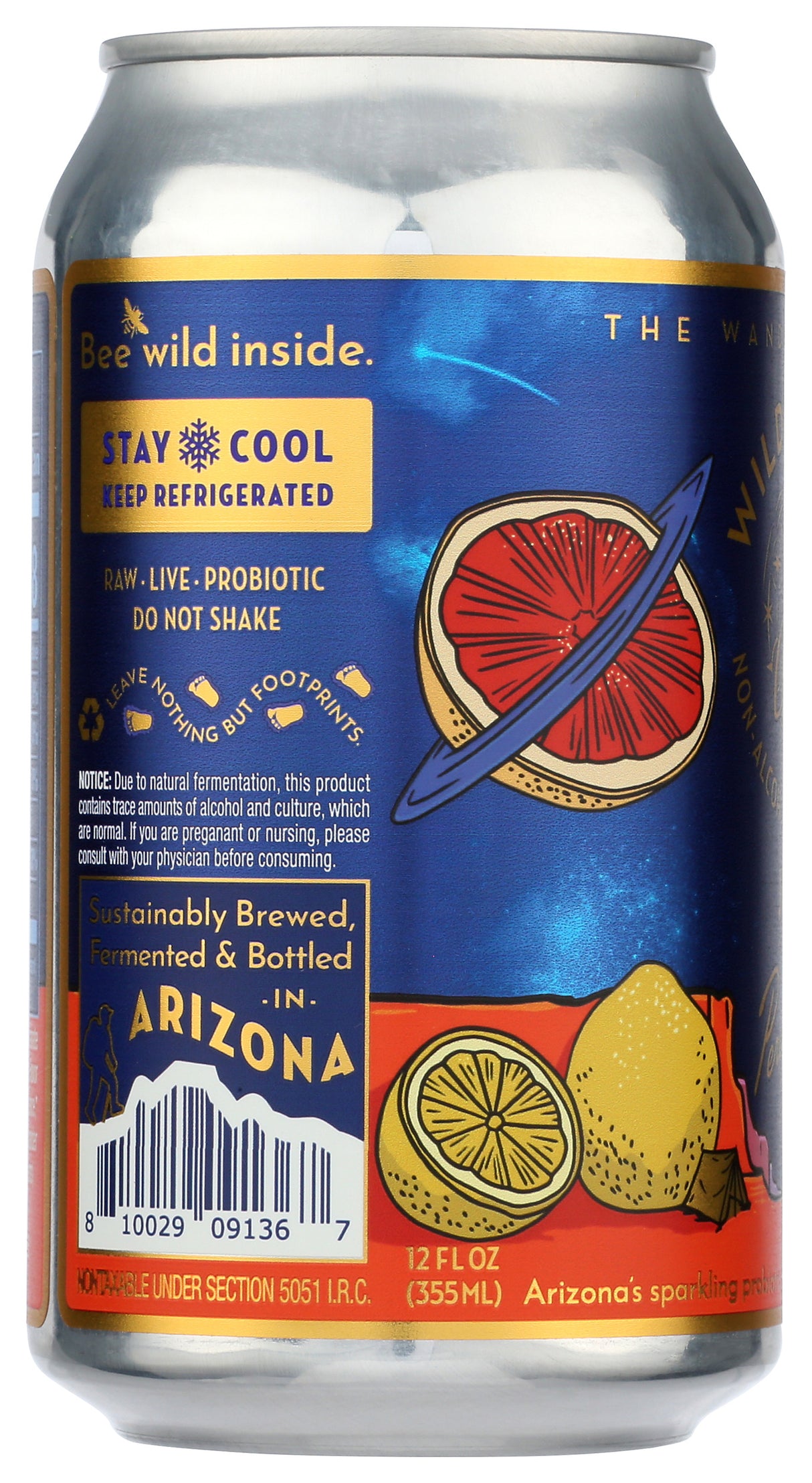 Wild Tonic,Persephone 12 oz, 6 Pack