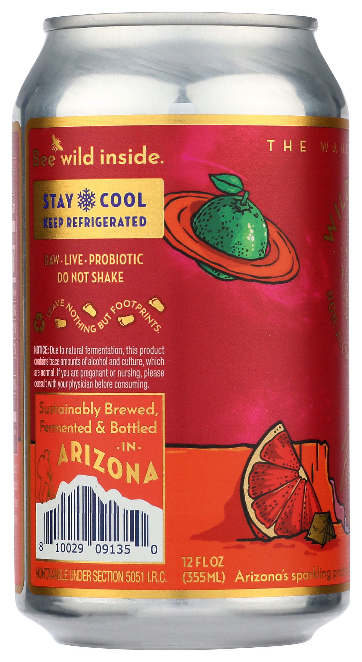 Wild Tonic, Paloma 12 oz, 6 Pack