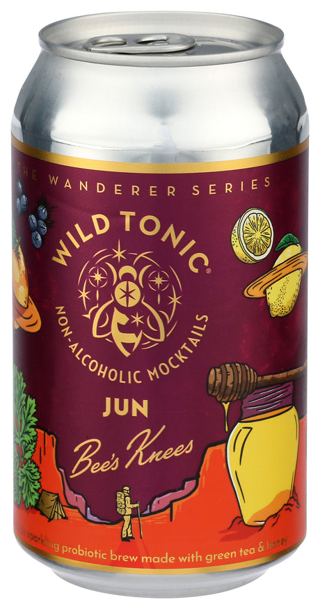 Wild Tonic, Bee's Knees 12 oz, 6 Pack