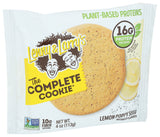 Lenny & Larry's, The Complete Cookie, Lemon Poppy Seed, 4 oz, Pack of 12