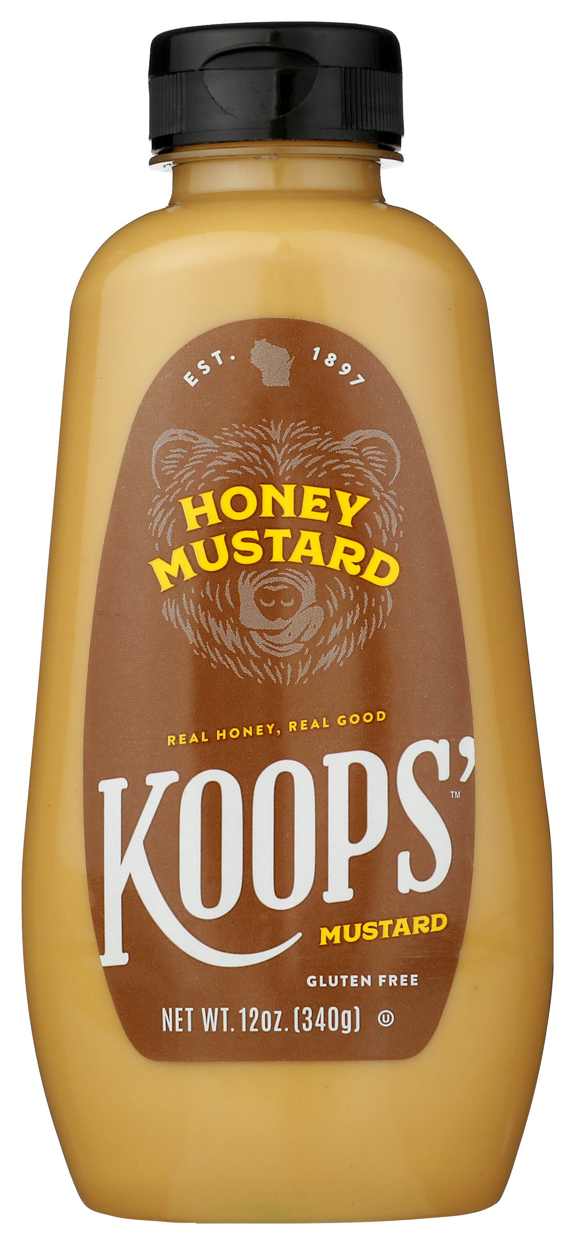 Koops' Honey Mustard, 12 Oz, 12 Pack