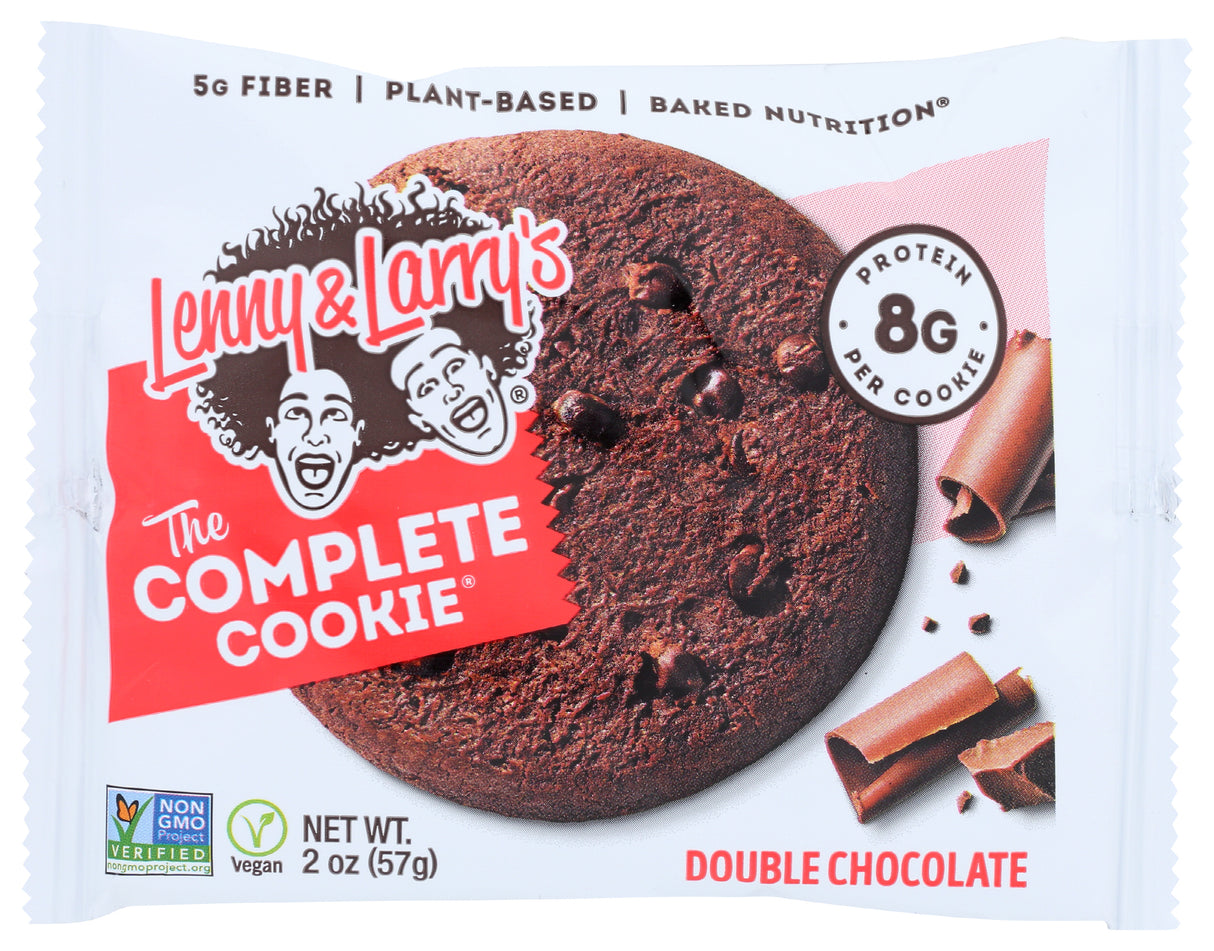 Lenny & Larry's Double Chocolate Cookie Bar, 2 oz, Pack of 12