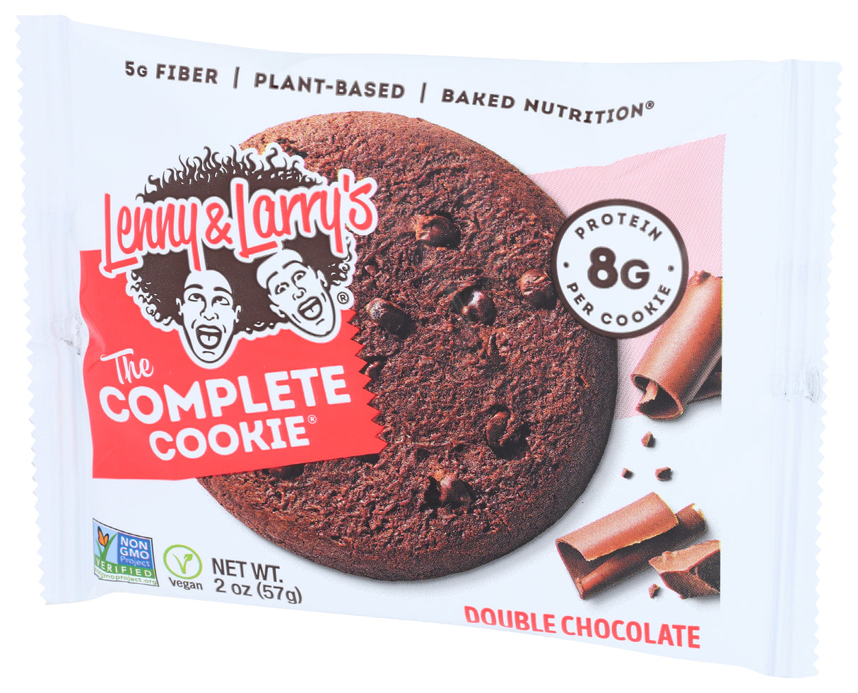 Lenny & Larry's Double Chocolate Cookie Bar, 2 oz, Pack of 12