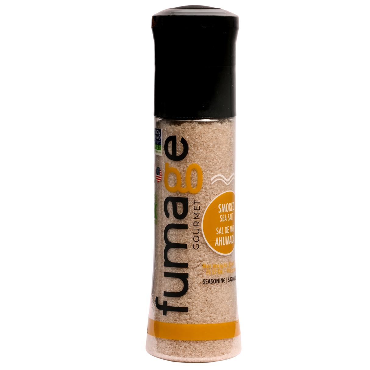 Fumage Gourmet Sea Salt Large Grinder, 15.9 OZ, Pack of 12