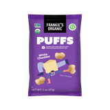 Frankie's Organic White Cheddar Puffs, 2 oz, 36 Pack