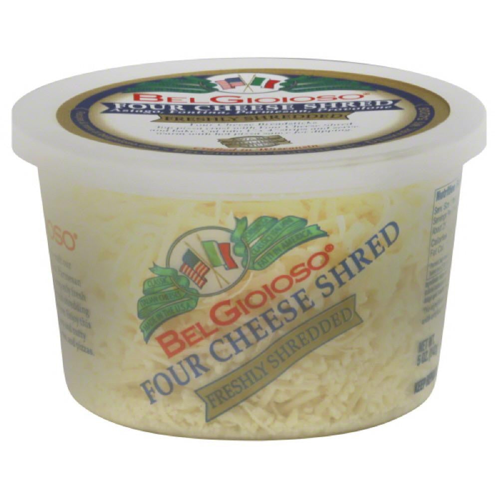 Shredded Four Cheeses (4 oz.) - BelGioioso