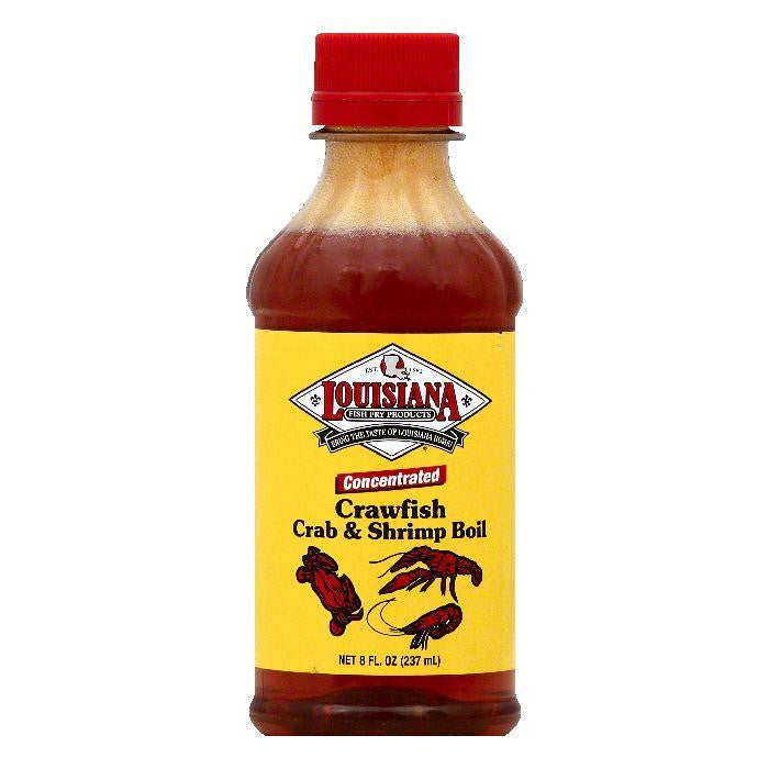 Louisiana Concentrated Crawfish Shrimp & Crab Boil, 8 OZ (Pack of 12)