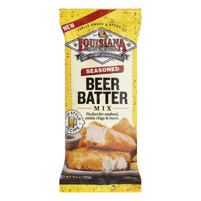 Louisiana Seasoned Beer Batter Mix, 8.5 Oz (Pack of 12)