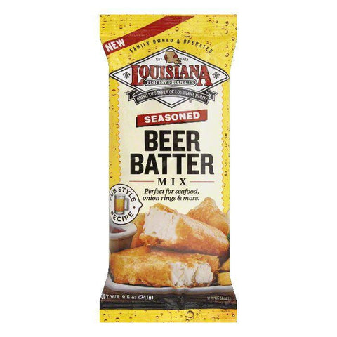 Louisiana Seasoned Crispy Chicken Fry Batter Mix, 9 Oz. Packet, 1 Packet  Each, B