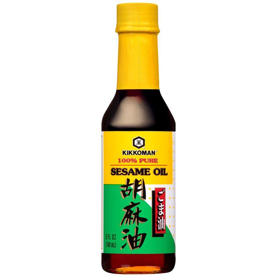 Kikkoman Sesame Oil, 5 Oz (Pack of 12)