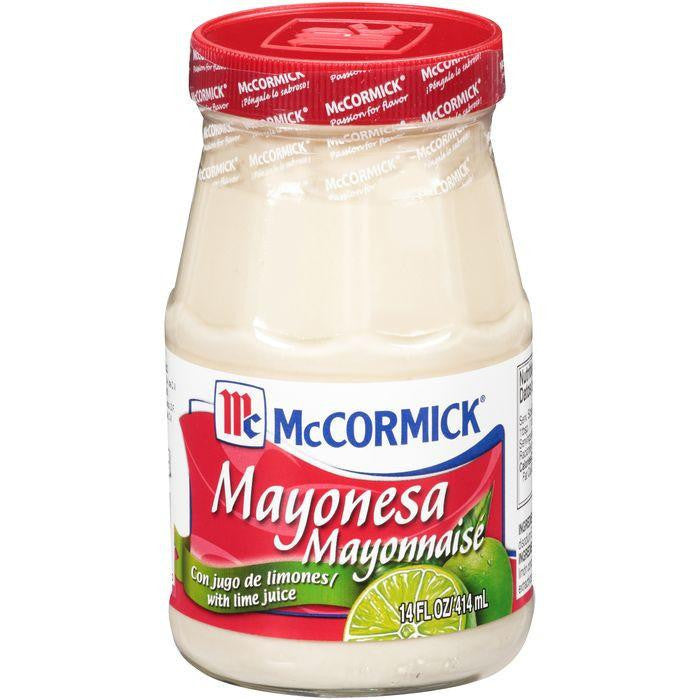 Calories in McCormick McMex Mayonesa with Lime Juice Mayonnaise