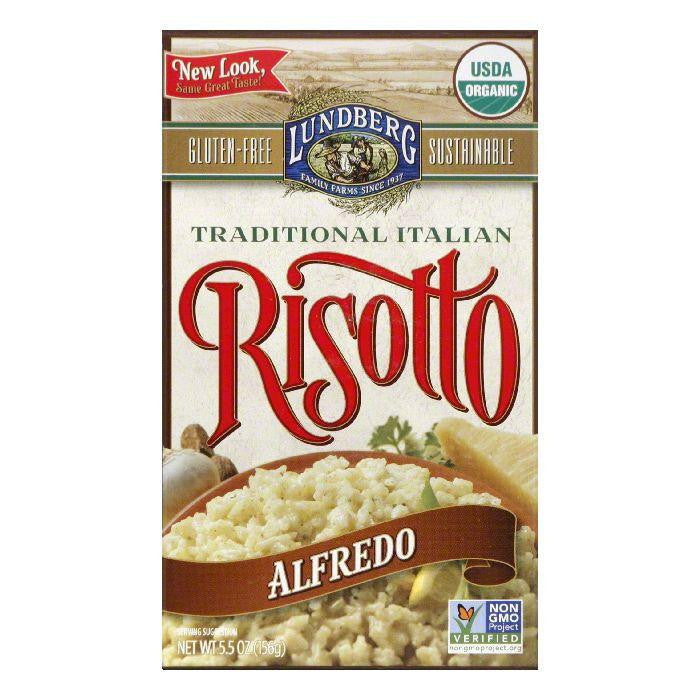 Lundberg Gluten Free Risotto Organic Alfredo, 5.5 OZ (Pack of 6)