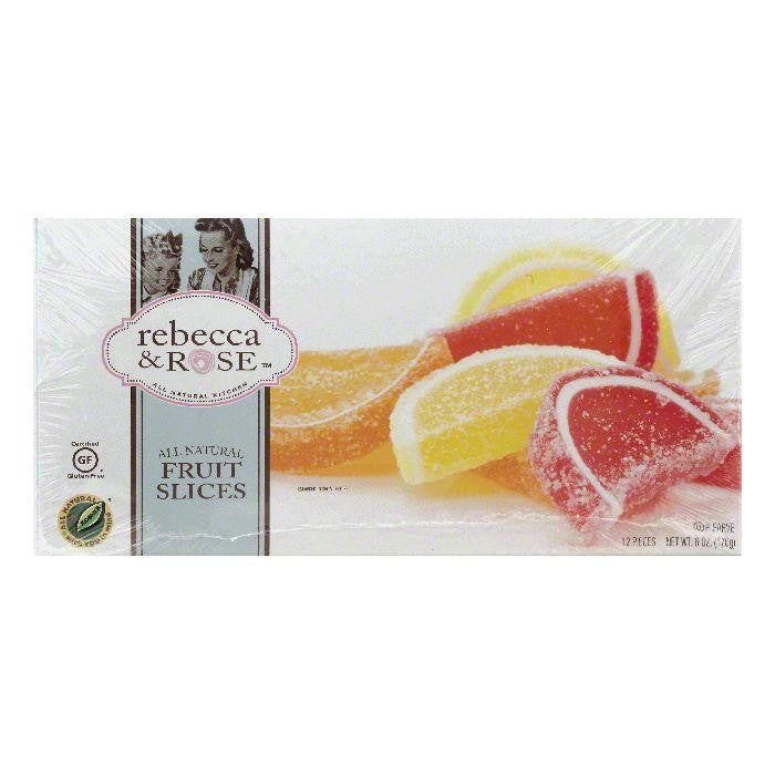 Rebecca & Rose Fruit Slices, 12 ea (Pack of 12)